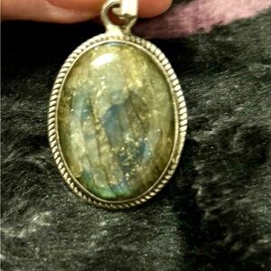 Laborite Pendant Necklace